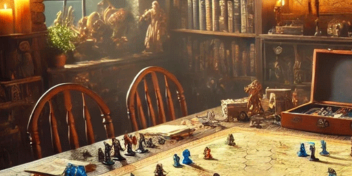 medieval fantasy-inspired tabletop gaming setting